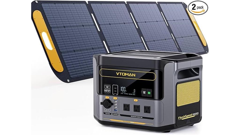 portable solar power station