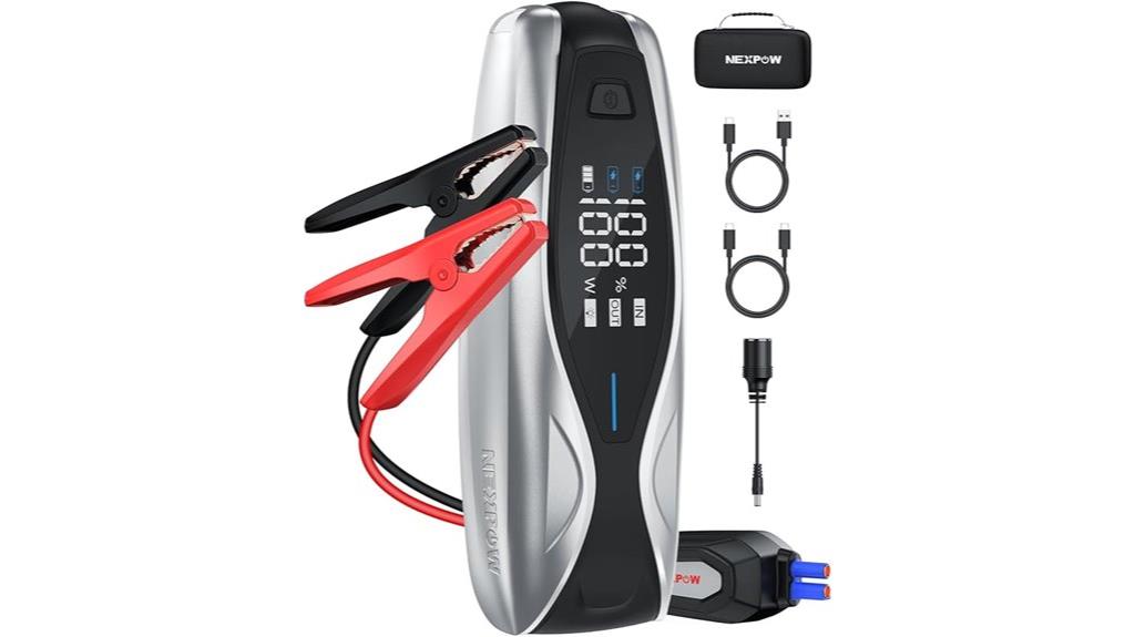 powerful portable jump starter