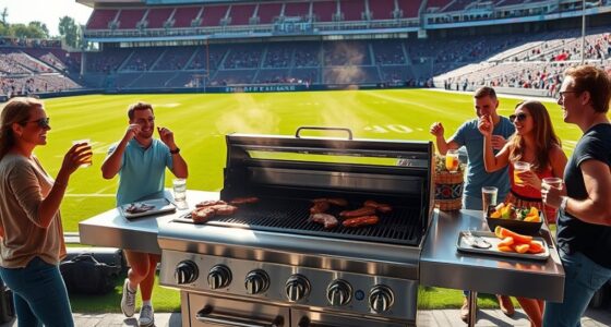 premium tailgate grills list