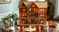 premium wooden dollhouse sets