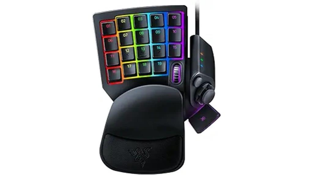 programmable gaming keypad features