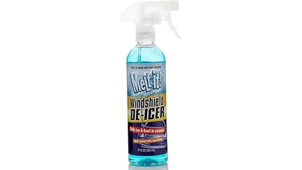quick ice melting spray