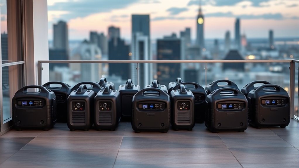 quiet apartment portable generators