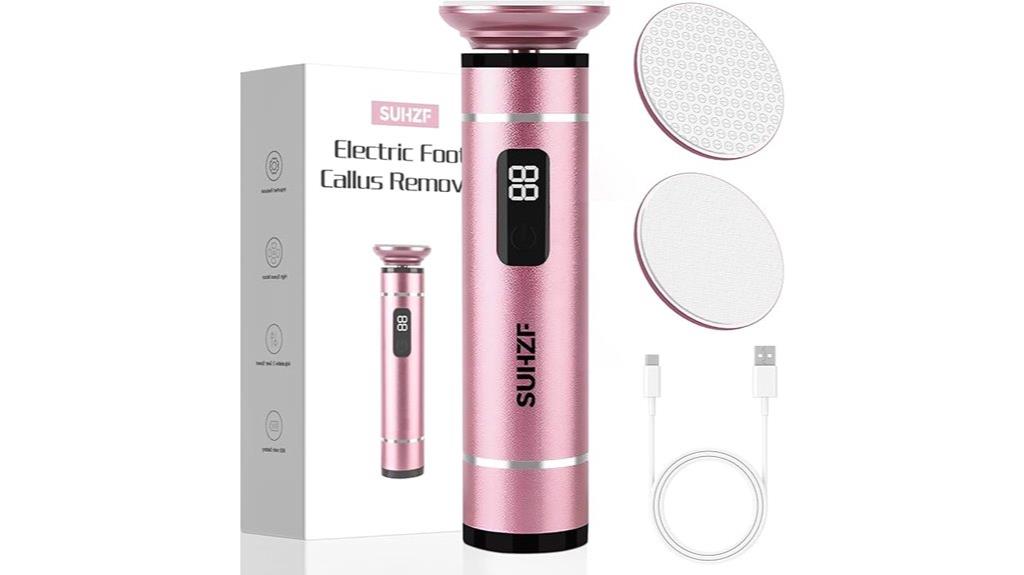 rechargeable pink pedicure grinder