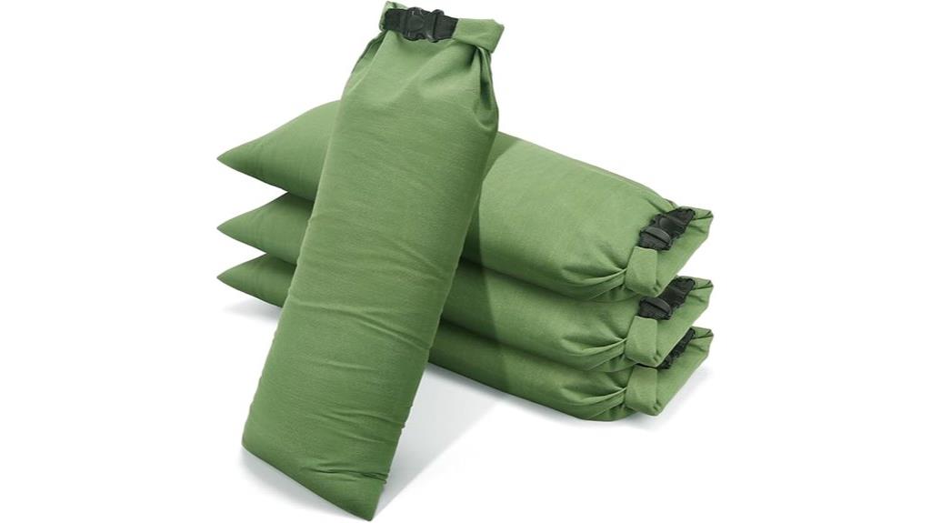 reusable canvas flood barriers