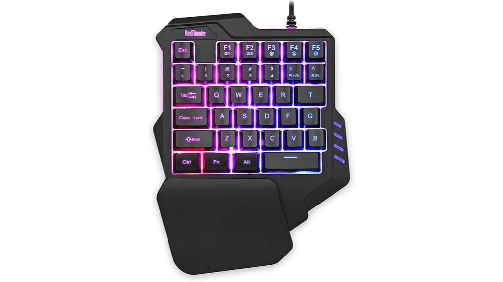 rgb backlit 35 key keyboard