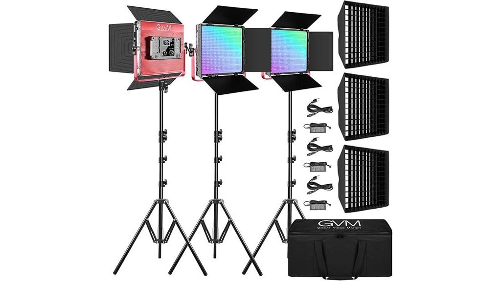 rgb led video light