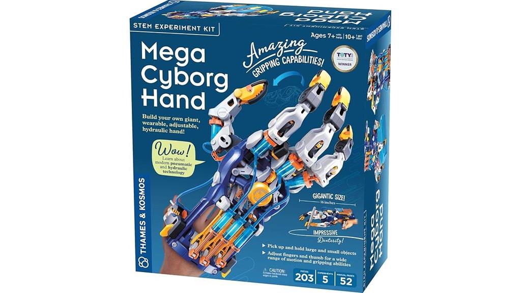 robotic hand building kit