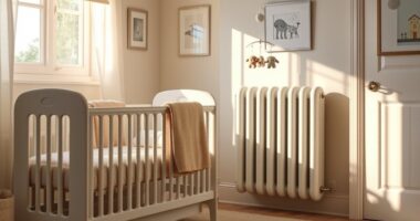 safe nursery heating options