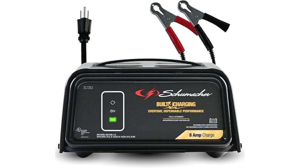schumacher 8a battery charger