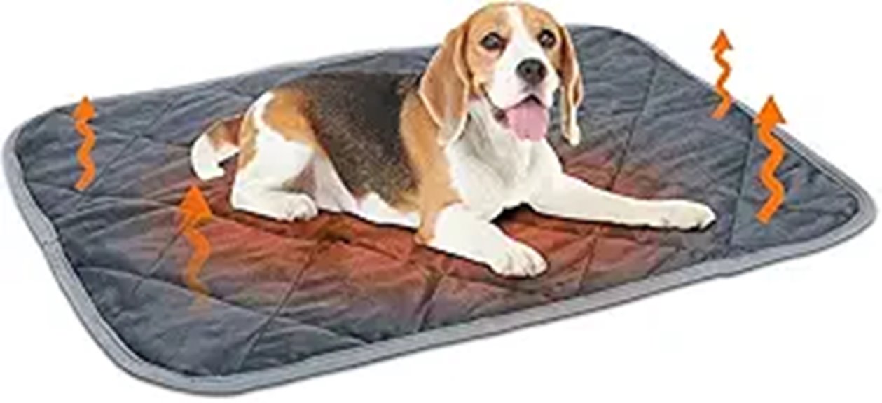 self warming pet comfort pad