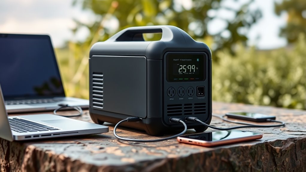 sensitive electronics safe power