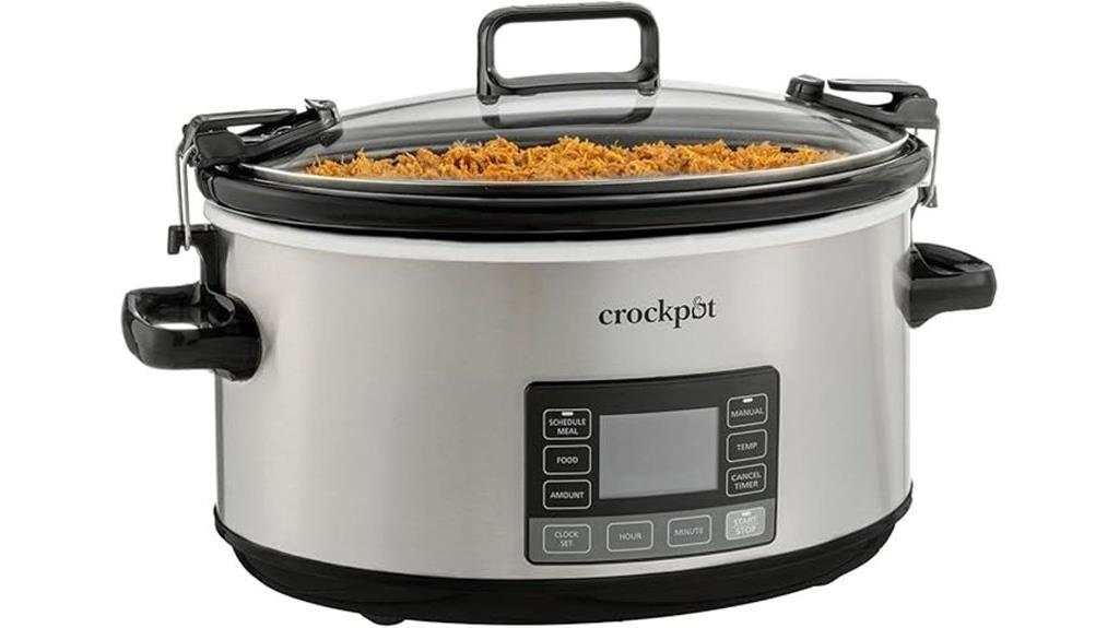 seven quart programmable slow cooker