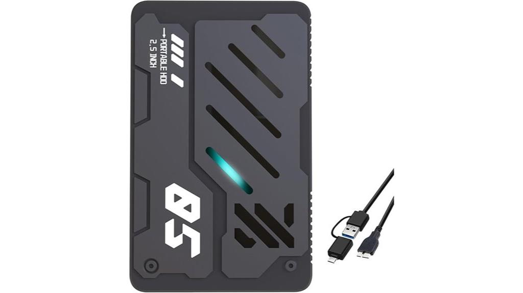 slim 250gb external drive