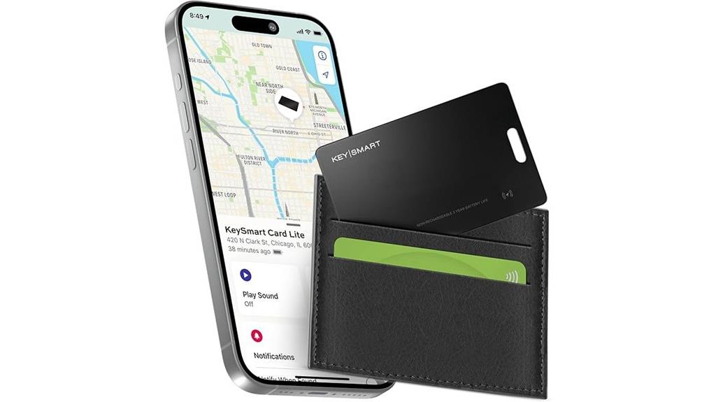 slim rfid wallet tracker