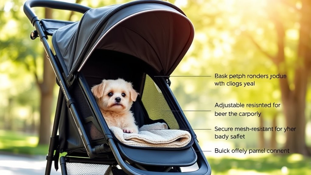 small dog stroller considerations