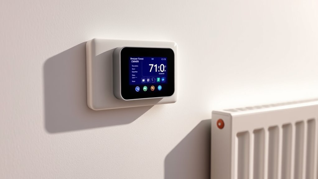 smart compatible programmable thermostat