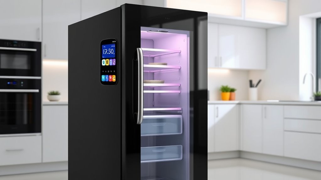 smart touch screen refrigerators