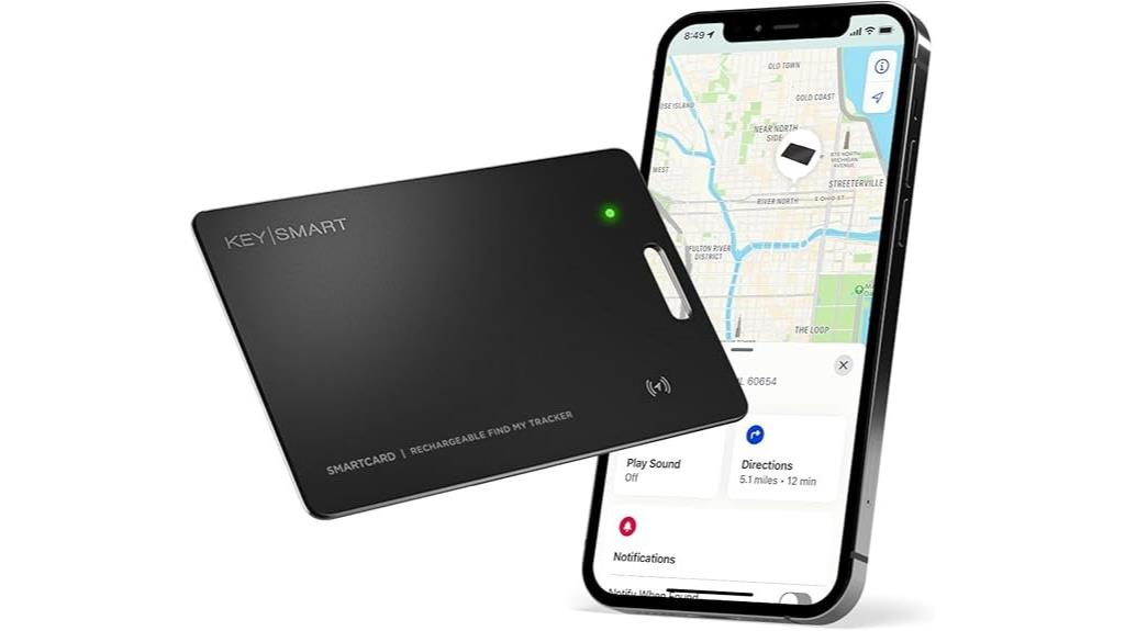 smartcard wallet with tracking