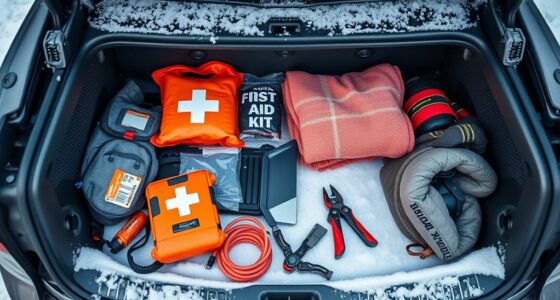 snow travel emergency kits