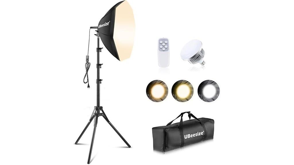 softbox photography lighting kit