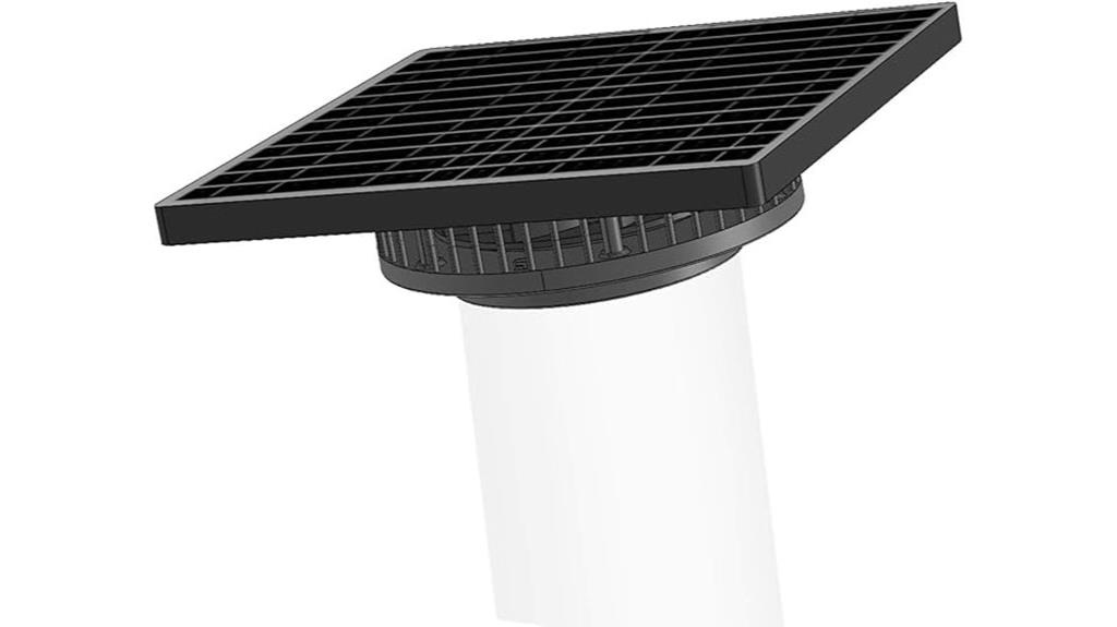 solar powered high airflow exhaust