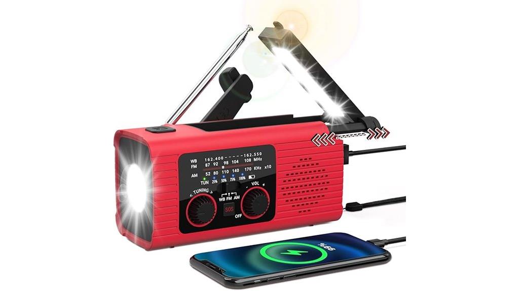 solar powered noaa weather radio