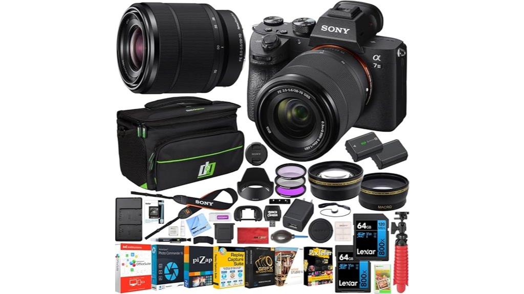 sony a7iii camera kit