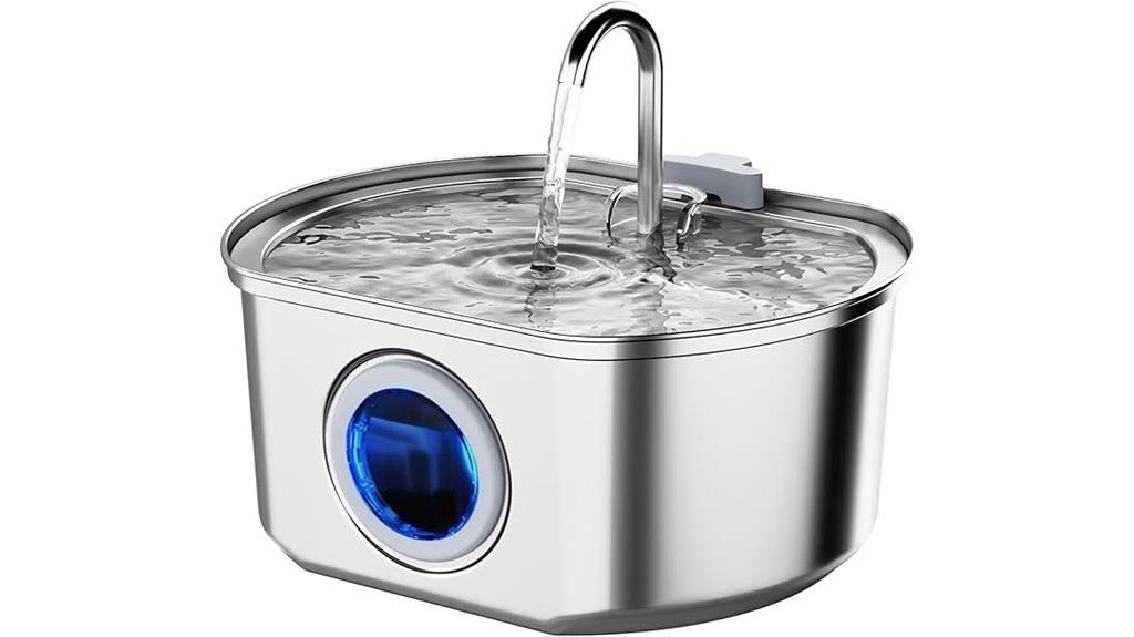 stainless steel water fountain