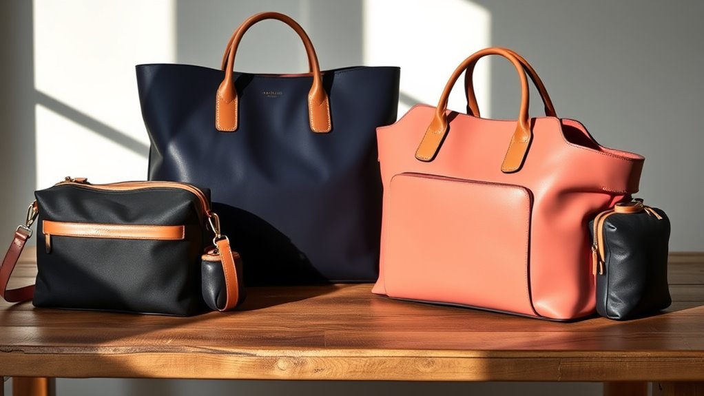 stylish and functional diaper bags