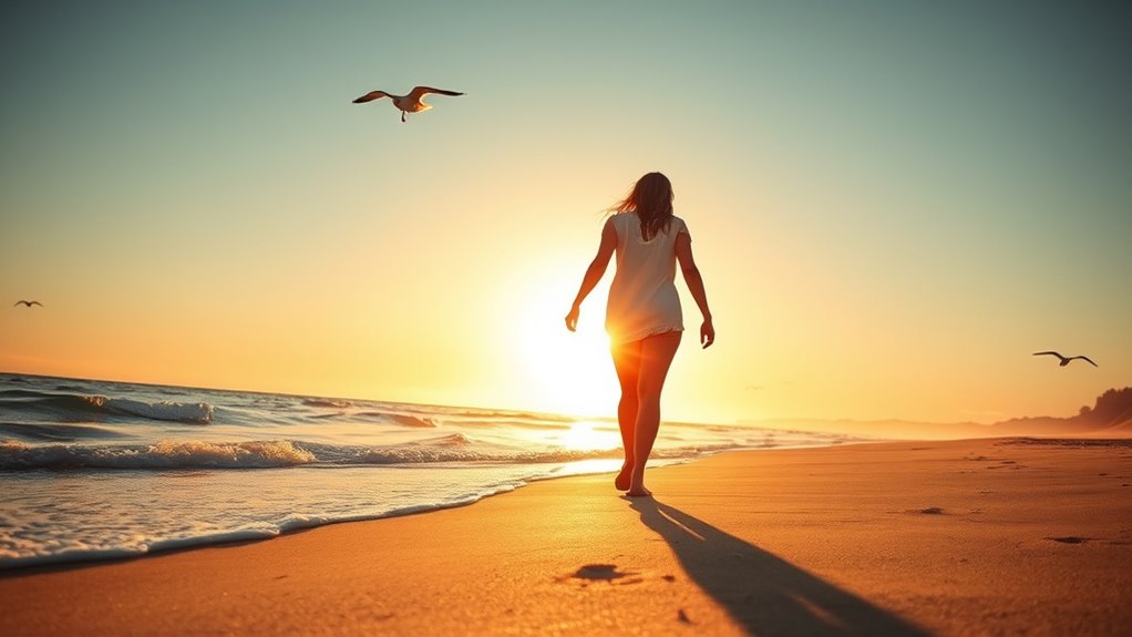 sunset sand love memories