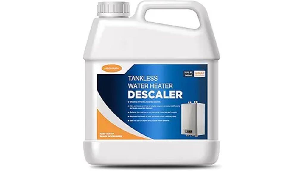 tankless heater descaler quart
