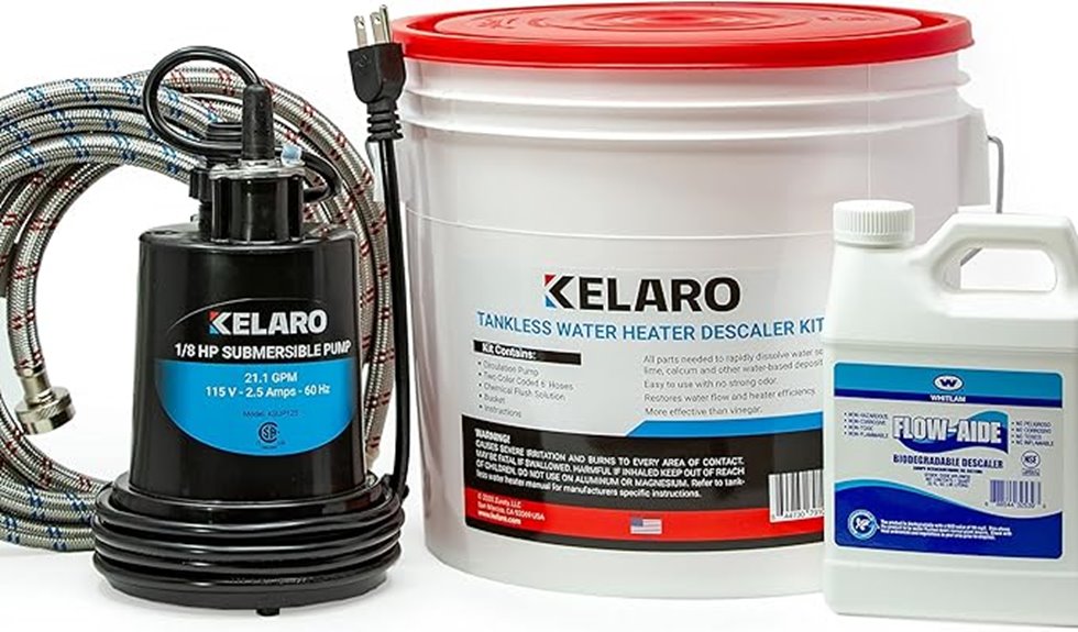 tankless water heater kit