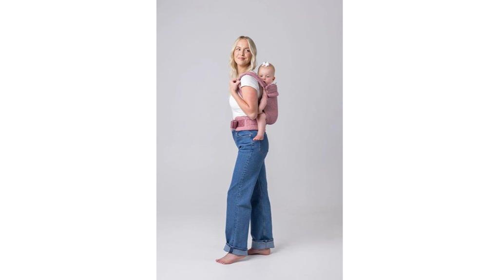 three position baby carrier