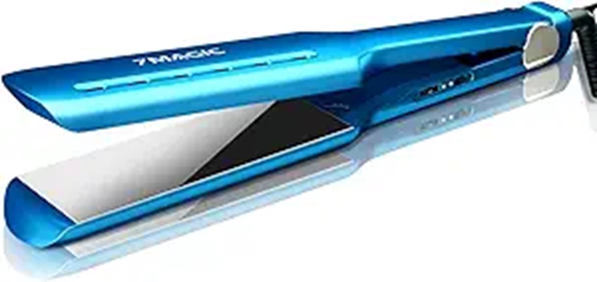 titanium wide flat iron