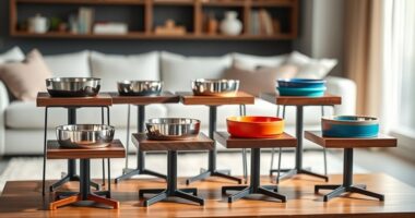 top adjustable pet bowls