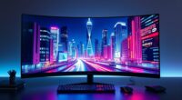 top curved monitors 2025