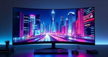 top curved monitors 2025
