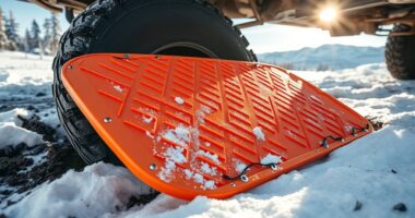 top foldable traction boards