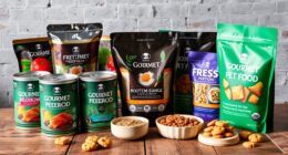 top gourmet pet food brands