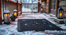 top heated outdoor entry mats
