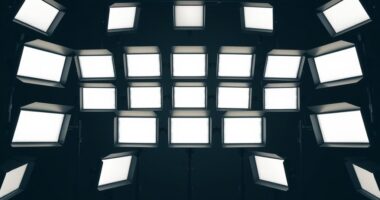 top led softbox lighting