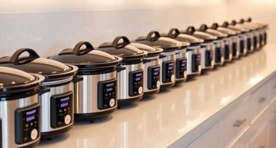 top locking slow cookers