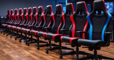 top lumbar support gaming chairs