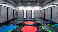 top luxury fitness trampoline sets