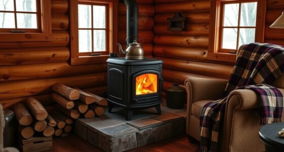 top off grid pellet stove options
