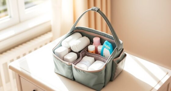 top portable diaper organizer