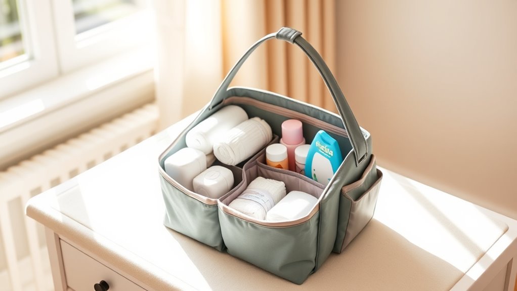top portable diaper organizer