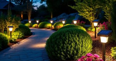 top solar motion activated landscape lighting