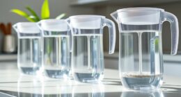 top water filter pitchers